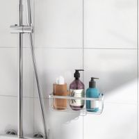 Organizador Metálico Rectangulara Para Baño Essential - Sensea
