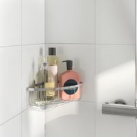 Organizador Metálico En Ángulo Para Baño Essential - Sensea
