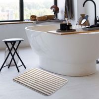 Alfombra Para Baño Líneas 40x60 Cm Colores Surtidos - Viva