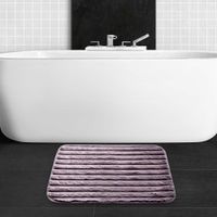 Alfombra Para Baño Líneas 40x60 Cm Colores Surtidos - Viva