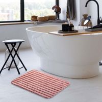 Alfombra Para Baño Líneas 40x60 Cm Colores Surtidos - Viva