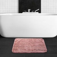 Alfombra Para Baño Líneas 40x60 Cm Colores Surtidos - Viva