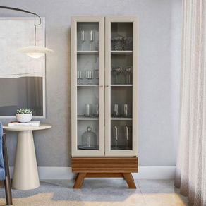 Trinchante Blanco Eris 71x40x185 Cm - Zmobili
