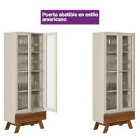 Trinchante Blanco Eris 71x40x185 Cm - Zmobili
