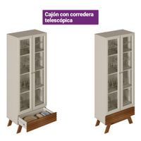 Trinchante Blanco Eris 71x40x185 Cm - Zmobili