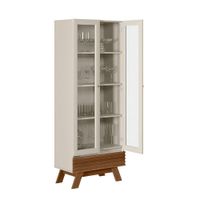 Trinchante Blanco Eris 71x40x185 Cm - Zmobili