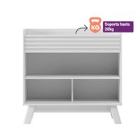 Bufetera Eris Café Y Blanco 2 P 90x43x87 Cm - Zmobili