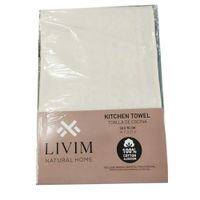 Toalla De Cocina Beige - Livim Natural Home