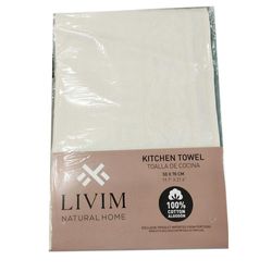 Toalla De Cocina Beige - Livim Natural Home