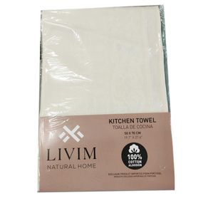Toalla De Cocina Beige - Livim Natural Home