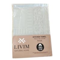 Toalla De Cocina Gris - Livim Natural Home