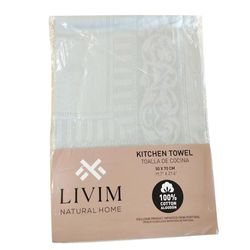 Toalla De Cocina Gris - Livim Natural Home