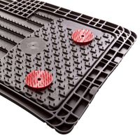 Avm Rubber Floor Mat 4 Pzas Tan - Weathertech