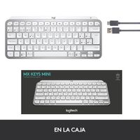 Teclado Inalámbrico Mini MX Gris Claro - Logitech