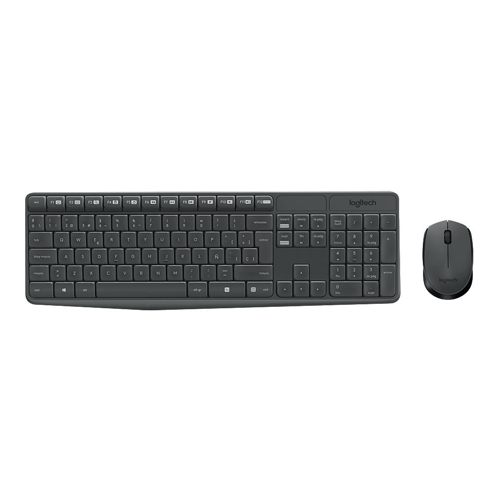 Combo Teclado y Mouse Inalámbricos MK235