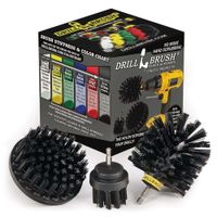 Juego De Cepillos Para Taladro 3 Pzas - Drillbrush