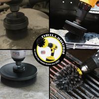 Juego De Cepillos Para Taladro 3 Pzas - Drillbrush