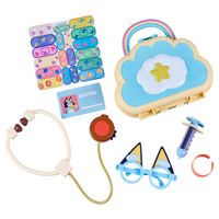 Set De Doctor En Una Maleta De Nube 7 Pzas - Bluey