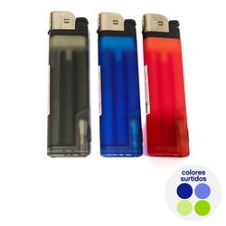 Encendedor Jumbo Con Luz Led Colores Surtidos - Diamond Vision