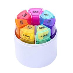 Estuche Para Pastillas 7 Días 4 Espacios Por Día