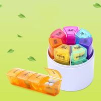 Estuche Para Pastillas 7 Días 4 Espacios Por Día