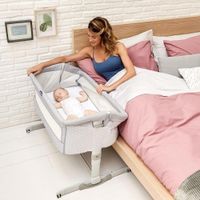 Cuna Colecho Gris Next2Me Dream - Chicco