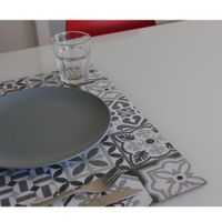 Set De 2 Individuales Antique Gris 35x48 Cm  - Livim Natural Home