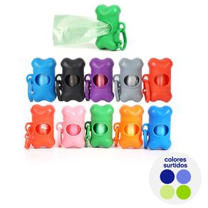 Porta Bolsas Diseño Hueso Colores Surtidos - Diamond Vision