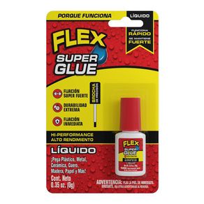 Super Glue En Líquido De 10 G - Flex Seal