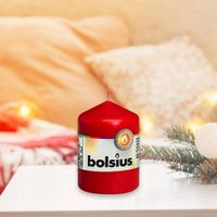 Vela-Pillar-Roja-5.8x5.8x8-Cm---Bolsius