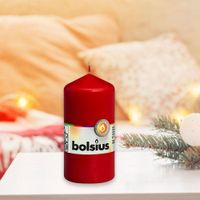 Vela-Pillar-Roja-5.8x5.8x12-Cm---Bolsius