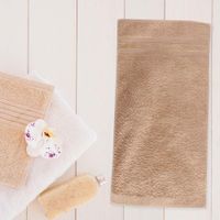 Toalla De Algodón Beige - Prestige Varios Tamaños
