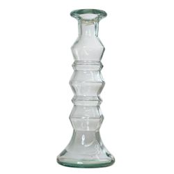 Candelabro Vidrio Reciclado Enzo 22 Cm - Vidrio San Miguel
