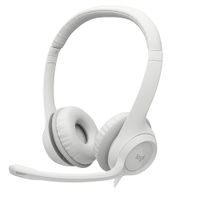 Auricular Usb Blanco Para Computadora - Logitech