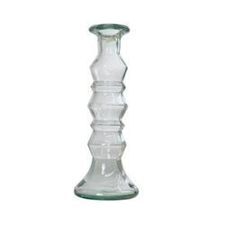 Set De 3 Candelabros Vidrio Reciclado 22 Cm - Vidrio San Miguel