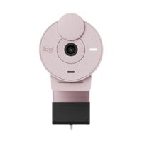 Cámara Web Rosa Con Corrección De Iluminación 1080P - Logitech