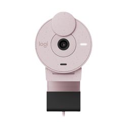 Cámara Web Rosa Con Corrección De Iluminación 1080P - Logitech