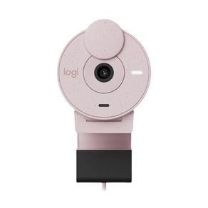 Cámara Web Rosa Con Corrección De Iluminación 1080P - Logitech