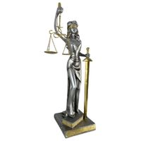 Figura Dama de la Justicia 18x19x55 Cm - Concepts