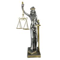 Figura Dama de la Justicia 16x15x44 Cm - Concepts