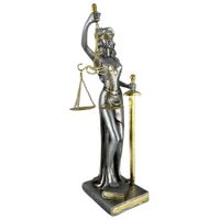 Figura Dama de la Justicia 16x15x44 Cm - Concepts