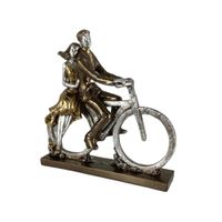 Pareja Decorativa en Bicicleta 28.5x12.4x28 Cm - Concepts