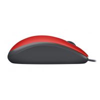 Mouse Con Cable M110 Silent Rojo - Logitech