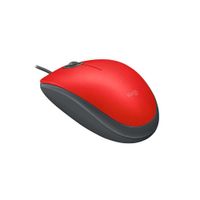Mouse Con Cable M110 Silent Rojo - Logitech
