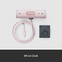 Cámara Web Full Hd Rosada Brio 500 De 1080 P - Logitech
