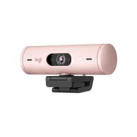 Cámara Web Full Hd Rosada Brio 500 De 1080 P - Logitech