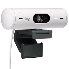 Cámara Web Full Hd Blanca Brio 500 De 1080 P - Logitech