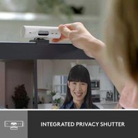 Cámara Web Full Hd Blanca Brio 500 De 1080 P - Logitech