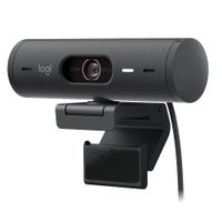 Cámara Web Full Hd Grafito Brio 500 De 1080 P - Logitech
