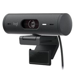 Cámara Web Full Hd Grafito Brio 500 De 1080 P - Logitech